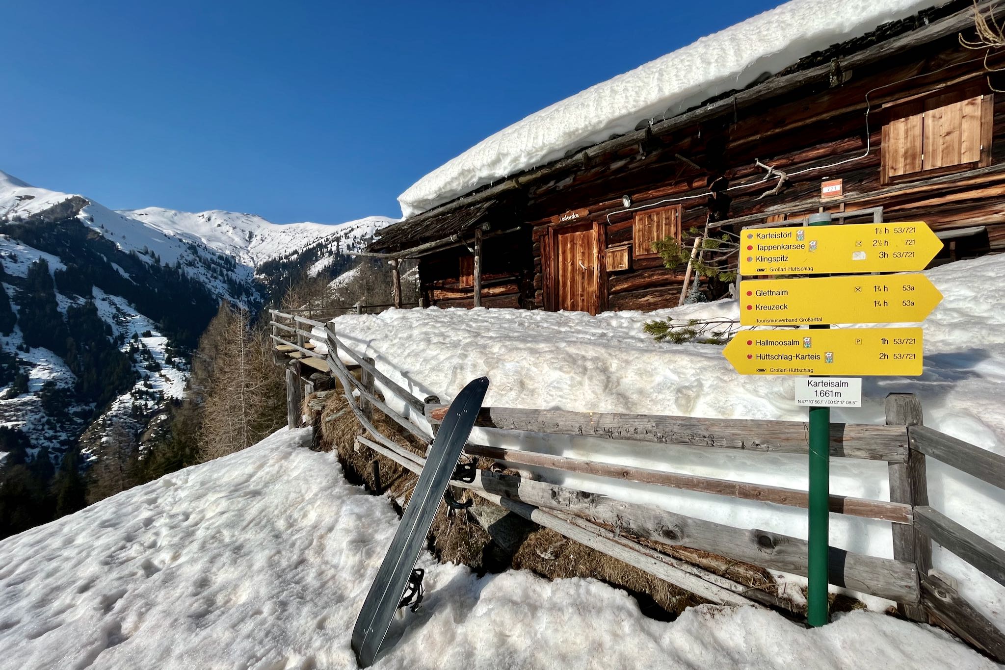 Karteisalm Pause Pause an der Karteisalm © Gipfelfieber